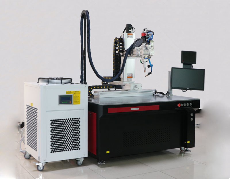 Continuous laser welding system