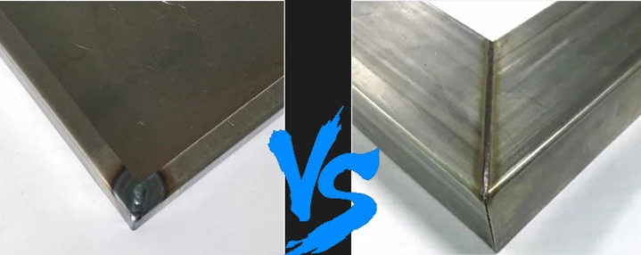 comparasion of laser welding