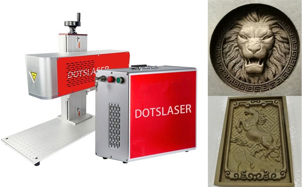 Laserový značkovač 3D zakriveného povrchu
