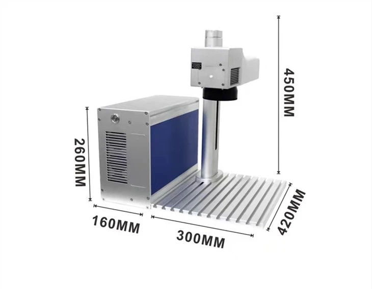 Konkurenčný vláknový laserový gravírovač