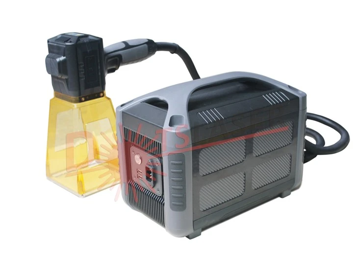 Malý ručný vláknový laserový stroj