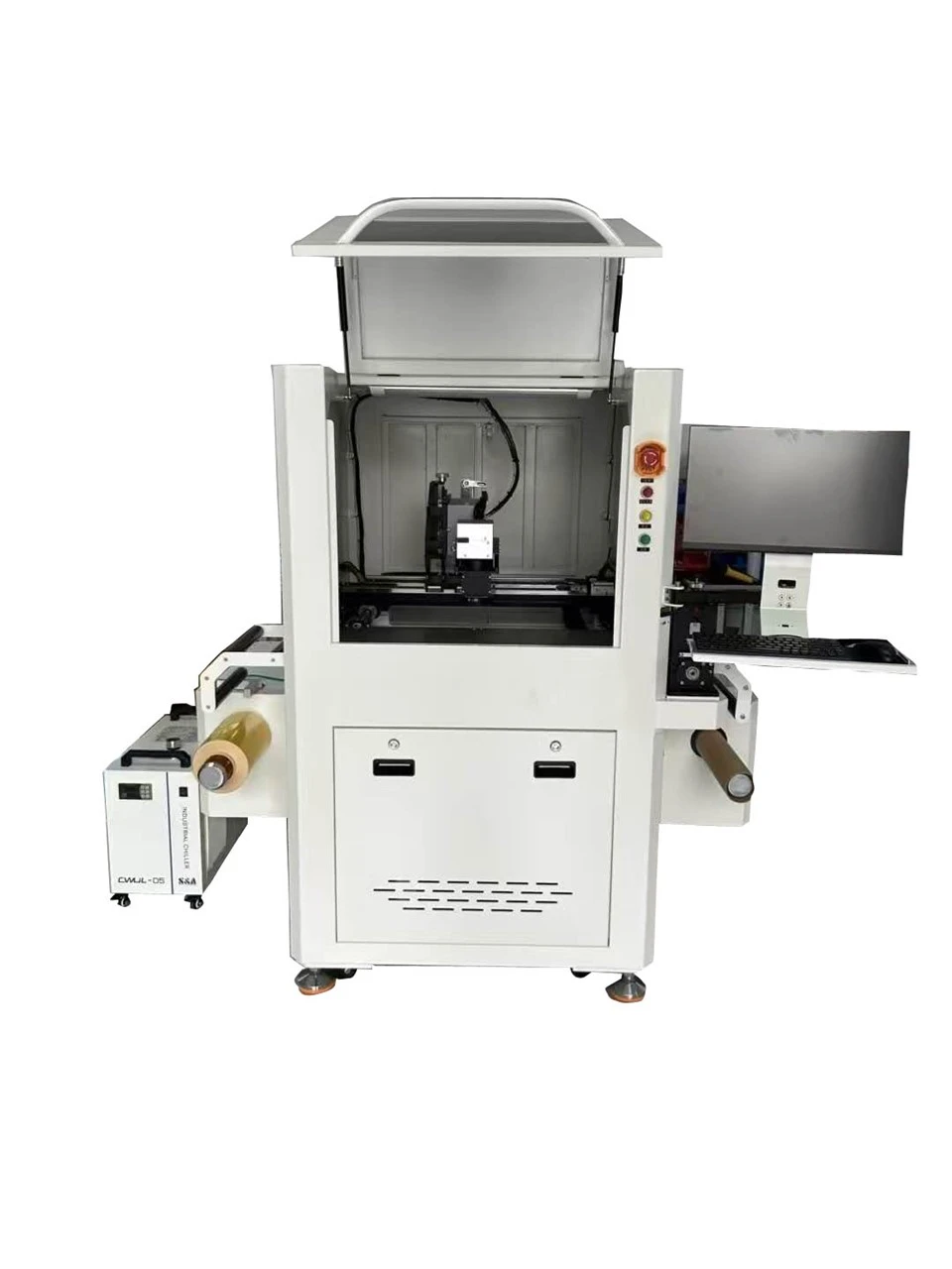 Uzavretý UV laserový rytec